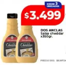 Supermayorista Vital Dos anclas salsa cheddar oferta