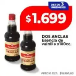 Supermayorista Vital Dos anclas esencia de vainilla oferta