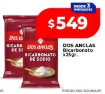 Supermayorista Vital Dos anclas bicarbonato de sodio oferta