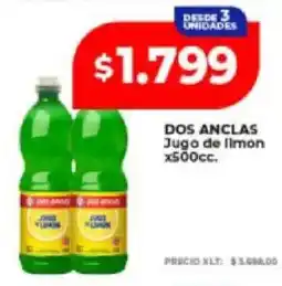 Supermayorista Vital Dos anclas jugo de limon oferta