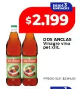 Supermayorista Vital Dos anclas vinagre vino pet xlit oferta