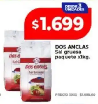 Supermayorista Vital Dos anclas sal gruesa oferta