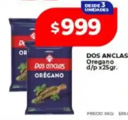 Supermayorista Vital Dos anclas orégano oferta