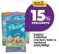 Supermayorista Vital Paseo galletitas crackers toda la variedad oferta