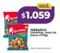 Supermayorista Vital Terrabusi galletitas boca de dama oferta