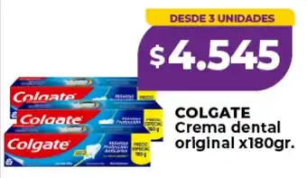 Colgate crema dental original