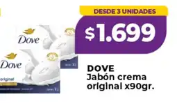 Supermayorista Vital Dove jabón crema original oferta