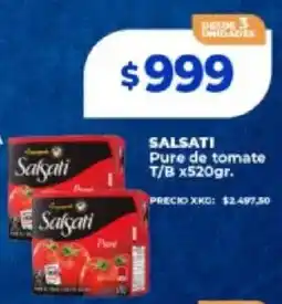 Supermayorista Vital Salsati pure de tomate oferta