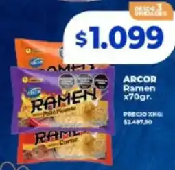 Supermayorista Vital Arcor ramen oferta