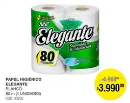 Atomo Conviene Elegante papel higiénico blanco oferta