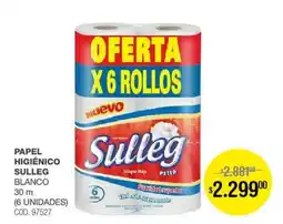 Atomo Conviene Sulleg papel higiénico blanco oferta