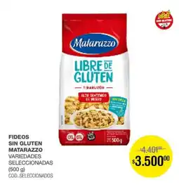 Atomo Conviene Matarazzo fideos sin gluten oferta