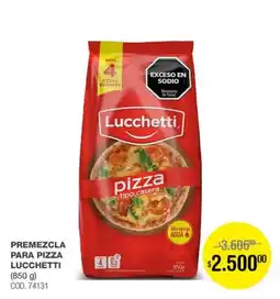 Atomo Conviene Lucchetti pizza tipo casera oferta