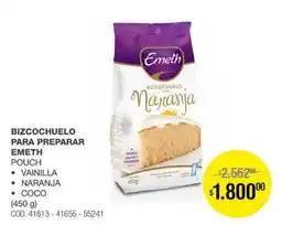 Atomo Conviene Emeth bizcochuelo naranja oferta