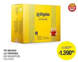 Atomo Conviene La virginia té negro oferta