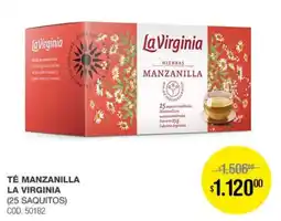 Atomo Conviene La virginia té manzanilla oferta