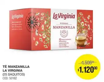 La virginia té manzanilla