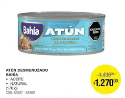 Atomo Conviene Bahía atún desmenuzado al natural oferta