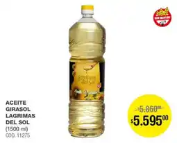 Atomo Conviene Lagrimas del sol aceite de girasol oferta