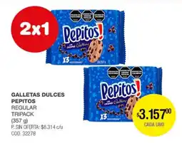 Atomo Conviene Pepitos galletas dulces regular oferta