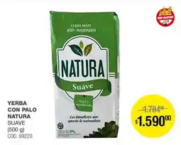 Atomo Conviene Natura yerba mate suave oferta