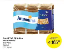 Atomo Conviene Argentitas galletas de agua clásicas oferta
