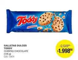 Atomo Conviene Toddy galletas dulces chispas chocolate oferta