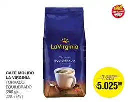 Atomo Conviene La virginia café molido torrado equilibrado oferta