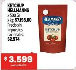 Makro Hellmann's - ketchup oferta