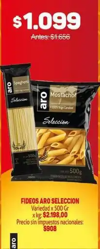 Makro Aro - fideos oferta