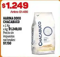 Makro Chacabuco - harina 0000 oferta