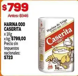 Makro Caserita - harina 000 oferta