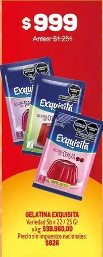 Makro Exquisita - gelatina oferta