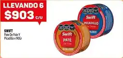 Makro Swift - pate de foie y picadillo oferta