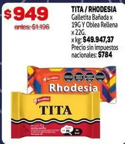Makro Terrabusi - galletita bañada oferta