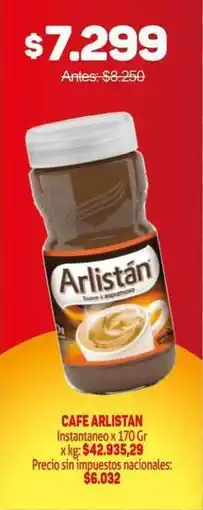 Makro Arlistán - cafe arlistán instantaneo oferta