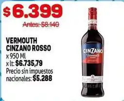 Makro Cinzano - vermouth rosso oferta