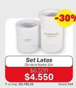 Ferniplast Dia - set latas oferta
