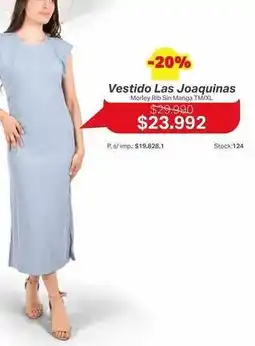 Ferniplast Vestido las joaquinas morley rib sin manga oferta