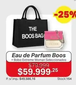 Ferniplast Boos - eau de parfum + bolso extreme woman seleccionados oferta
