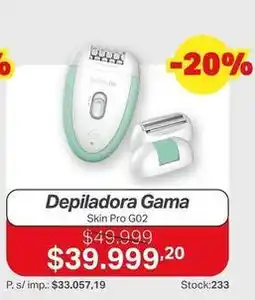 Ferniplast Gama - depiladora skin pro g02 oferta
