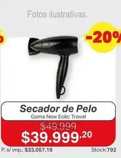 Ferniplast Gama - secador de pelo oferta