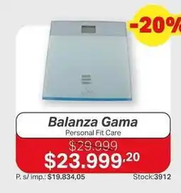 Ferniplast Gama - balanza gama oferta