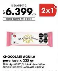 Disco Aguila - chocolate aguila para taza oferta