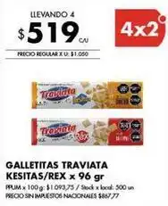 Disco Traviata - galletitas kesitas/rex oferta