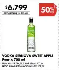 Disco Sernova - vodka sweet apple oferta
