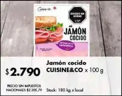 Disco Jamón cocido oferta