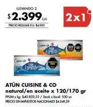 Disco Atún oferta