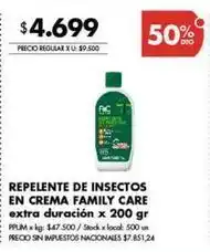 Disco Repente de insectos en crema extra duración oferta