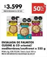 Disco Ensalada de palmitos oferta